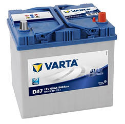 Авто Акумулятор VARTA Blue Dynamic D47 60Аһ 540A 560 410 054