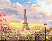 Картина по номерам Прекрасное небо Парижа, Rainbow Art (GX35205) 40х50 см.