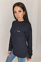 Стильний жіночий світшоти кофта подовжена Повсякденна якісна практична жіноча кофта світшот"Дебора"