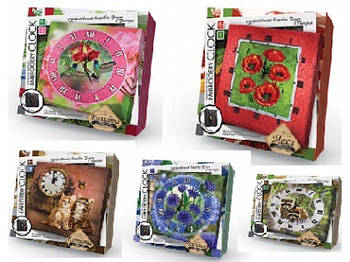Творчість. Годинник "Embroidery clock" 11676