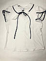 Блуза шкільна з коротким рукавом на дівчинку Розміри 122-158, фото 3
