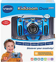 Детский фотоаппарат Витеч с наушниками видеозаписью синий VTech Kidizoom Duo 5.0