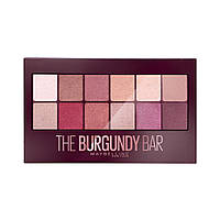 Палетка тіней для повік Maybelline New York The Burgundy Bar Palette (3600531429911)