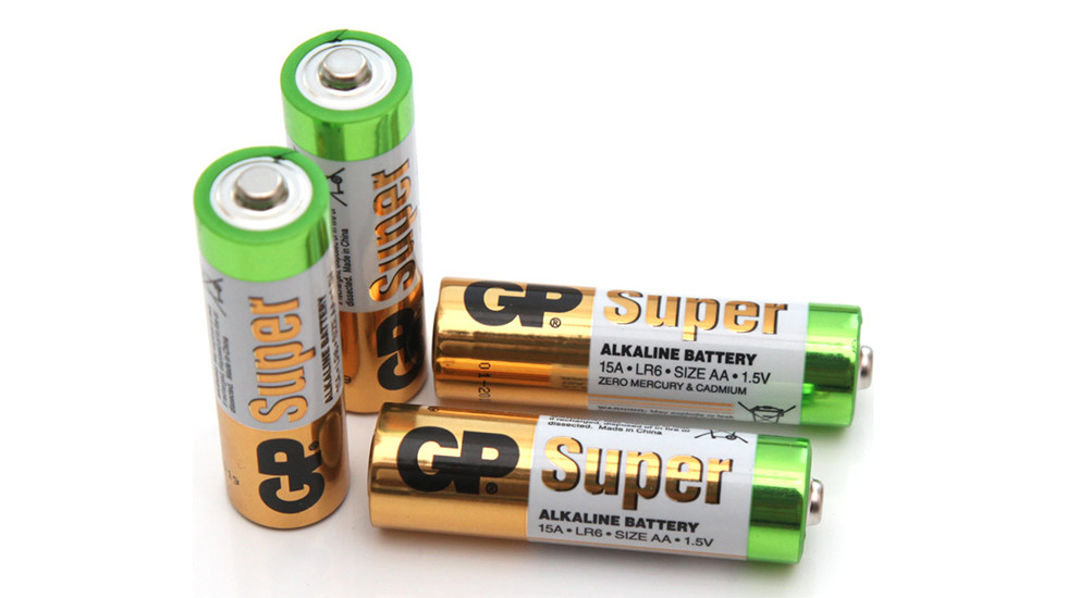 Батарейки пальчиковые GP super R6 AA 40 шт в блокн - фото 1 - id-p10081861