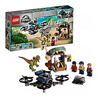 Лего 75934 Побіг Дилофозавра LEGO Jurassic World Dilophosaurus on The Loose