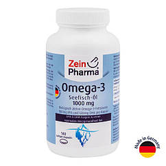 Омега-3, 1000 мг, 140 капсул, ZeinPharma