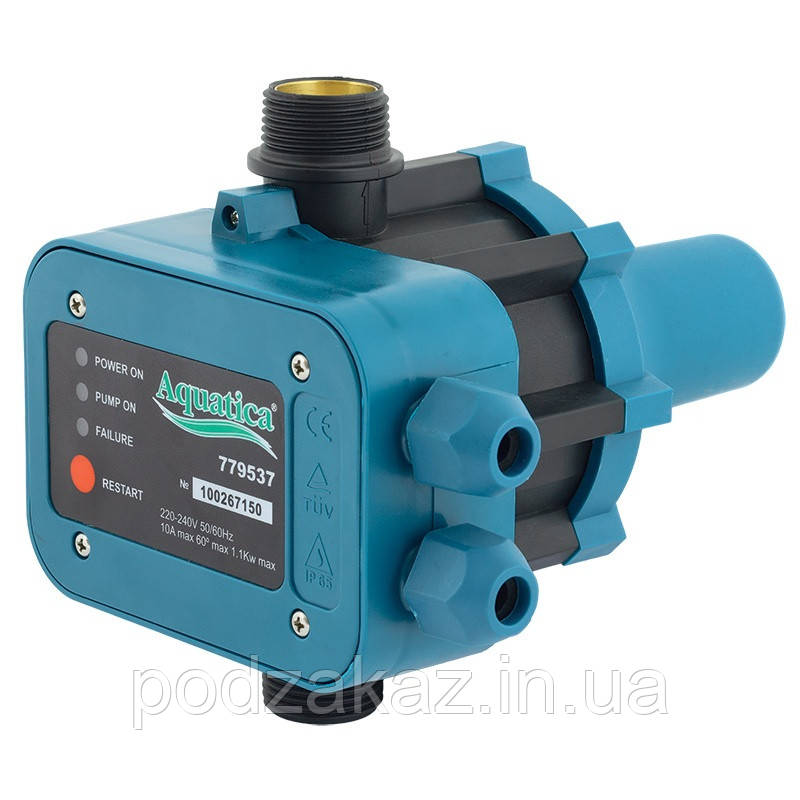 ПРЕС КОНТРОЛЕР1.1кВт Ø1" AQUATICA    БАР PODZAKAZ.IN.UA, фото 1
