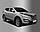 Дефлектор капоту (мухобійка) Hyundai Santa Fe 2012-2017 (Autoclover D543), фото 8
