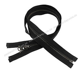 Блискавка металева No8 довжина 80 см колір Чорний зубець темний-нікель