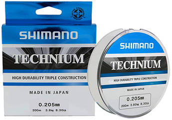 Волосінь Shimano Technium 200m 0.205mm 3.8kg