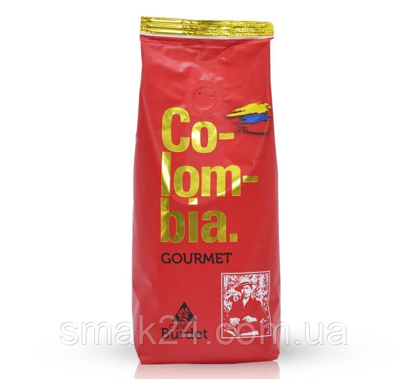 Кава мелена Cafe Burdet Colombia Gourmet, 100% арабіка 250 г Іспанія