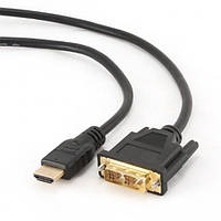 Кабель HDMI - DVI 1.8м Cablexpert (CC-HDMI-DVI-6) (код 42699)