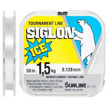 Волосінь Sunline Siglon ICE 50m #0.6/0.128 mm 1.5 kg