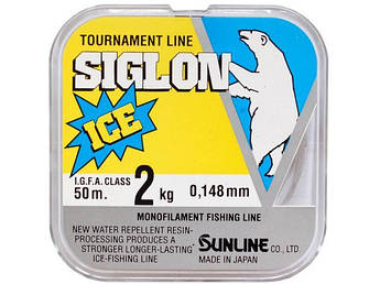 Волосінь Sunline Siglon ICE 50m #0.8/0.148мм 2кг