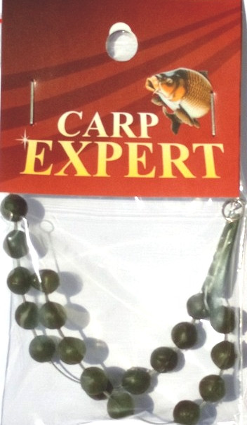 Стопор шнура силіконовий 8мм Carp Expert (20шт.)