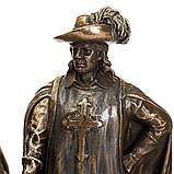 Статуетка під бронзу "Три мушкетери". Veronese, фото 4