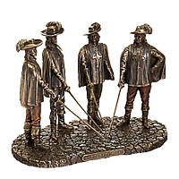Статуетка під бронзу "Три мушкетери". Veronese