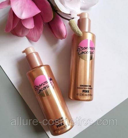 Бронзер для тіла Victoria's secret pink bronzed coconut oil