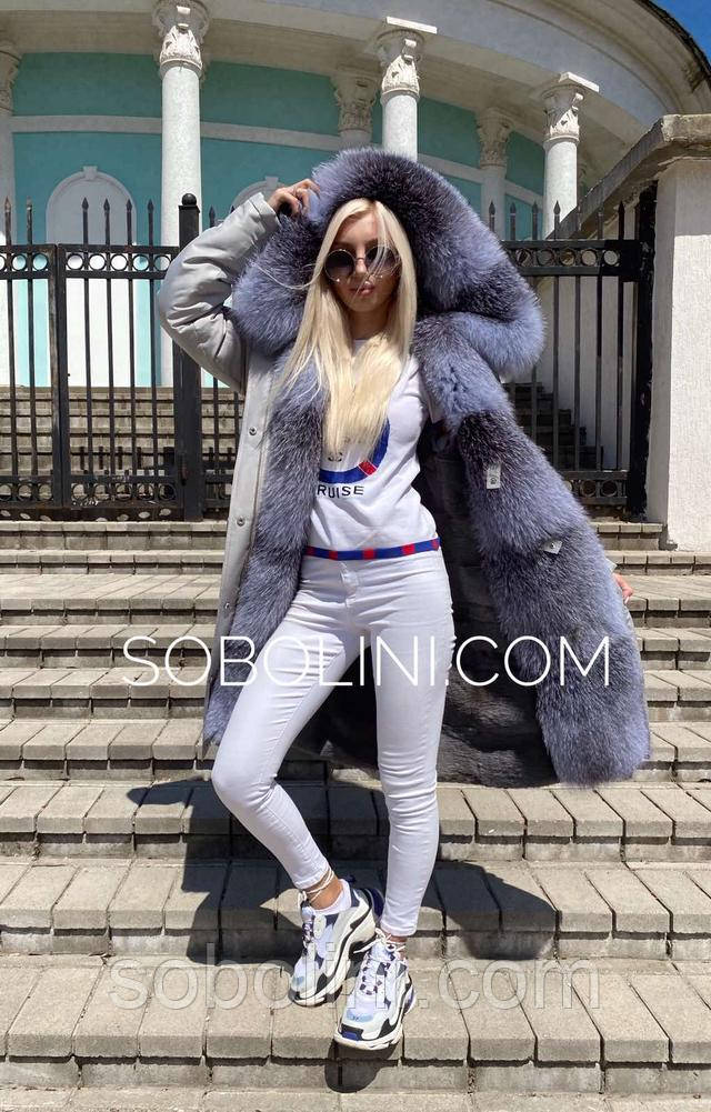 фотоотчет от покупателя Парка женская с мехом