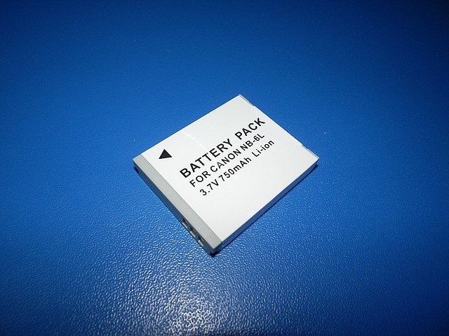 Акумулятор тм"MastAK" аналог Canon NB-6L 3.7 v 750mAh