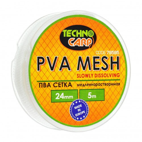 PVA СІТКА ТЕХНОКАРП ПОВІЛЬНО РОЗЧИННА 24ММ, 5М., фото 1
