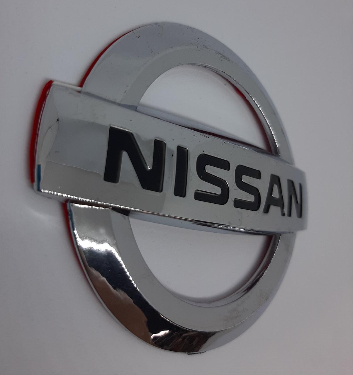 Емблема, логотип значок Nissan 110мм на капот і кришку багажника