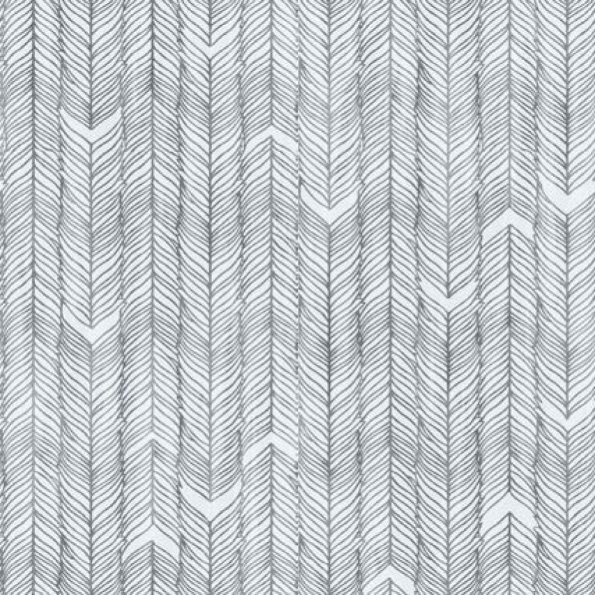 Меблева тканина Moonlight Grey 371185/3110, велюр з принтом
