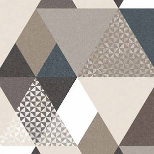 Меблева тканина Triangle Beige 371171/105, велюр з принтом