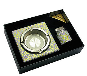 Подарунковий набір (Пепельниця з запальничкою) (21х15,5х5 см)