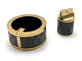 Подарунковий набір (Пепельниця з запальничкою) (17х12х5 см)