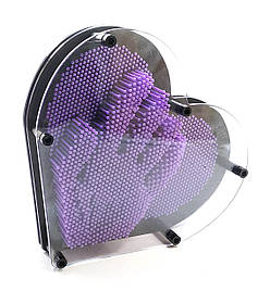 Пинарт "Серце" синій, генератор скульптур 3 D (22,5х20х4,5 см)