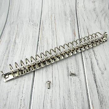 Кільцевий механізм на 20 кілець формат А5 розмір 216/20мм без кріплення KMX021