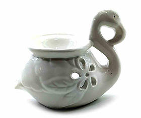 Аромалампа керамічна "Фламінго" (12х10х7 см)