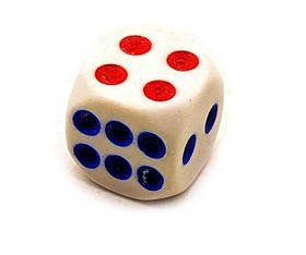 Гральна кістка (15х15х15 мм)
