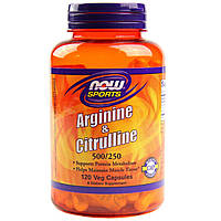Аргинин и Цитрулин (Arginine and Citrulline) 500 мг/250 мг 120 капсул