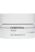 CHRISTINA Wish Day Cream SPF 12 — Денний крем для обличчя SPF 12, 50 мл
