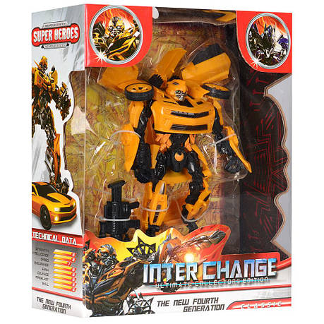 Іграшка для хлопчика трансформер-автобот Бамблбі / Transformer Bumblebee 4088, фото 1
