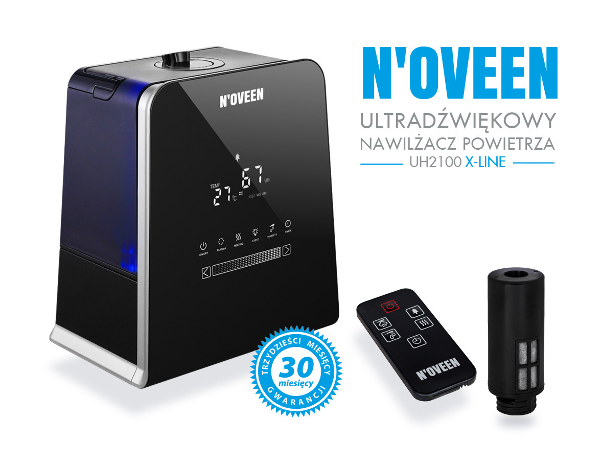 Зволожувач - іонізатор повітря UH2100 X-LINE Noveen, Польща