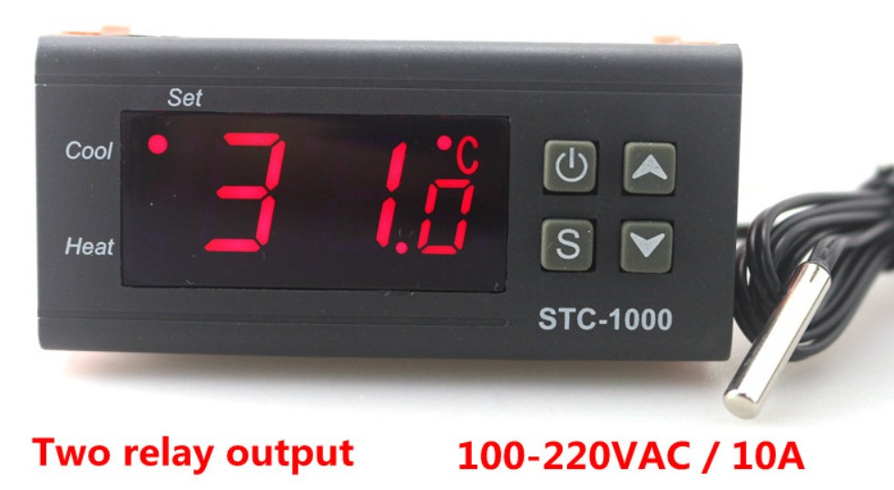 Терморегулятор STC-1000 220V