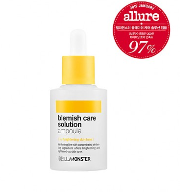 BellaMonster Blemish Care Solution Ampoule Освітлююча ампульних сироватка, 30 мл