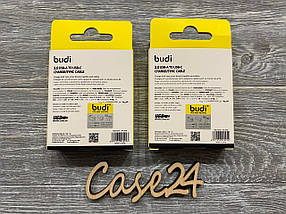 USB-кабель Budi на Type-C (2.4 А) 1 m (2 кольори), фото 6