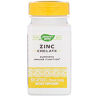 Natures Way, Zinc Lozenges (60 леденцов), леденцы с цинком