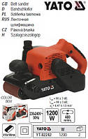 Шліфмашина стрічкова YATO шліфувальна 1200 Вт YT-82242