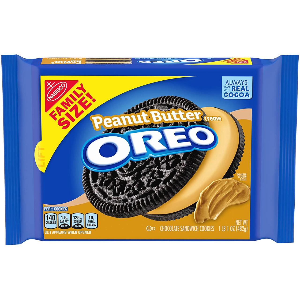 Печиво Oreo Peanut Butter 435g