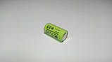 Акумулятор GP AAH 2/3AA 1,2V Ni-MH 750 mAh, під паяння/зварювання, плоский плюс, розмір 14 мм x 28 мм, фото 3
