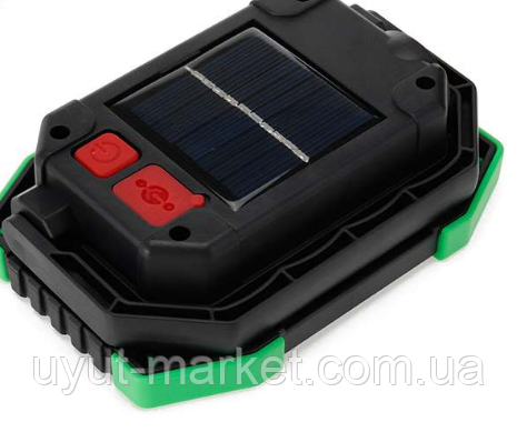 Світильник на Сонячній батареї 8Вт з USB і боковим ліхтарем LMP91