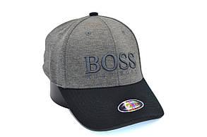 Кепка фулка Classic Boss 56-58 см темно-сіра (C 0919-280), фото 1