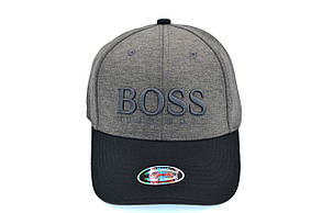 Кепка фулка Classic Boss 56-58 см темно-сіра (C 0919-280), фото 4