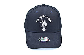 Кепка фулка Classic US Polo Assn. 55-59 см темно-синя (C 0919-287), фото 4