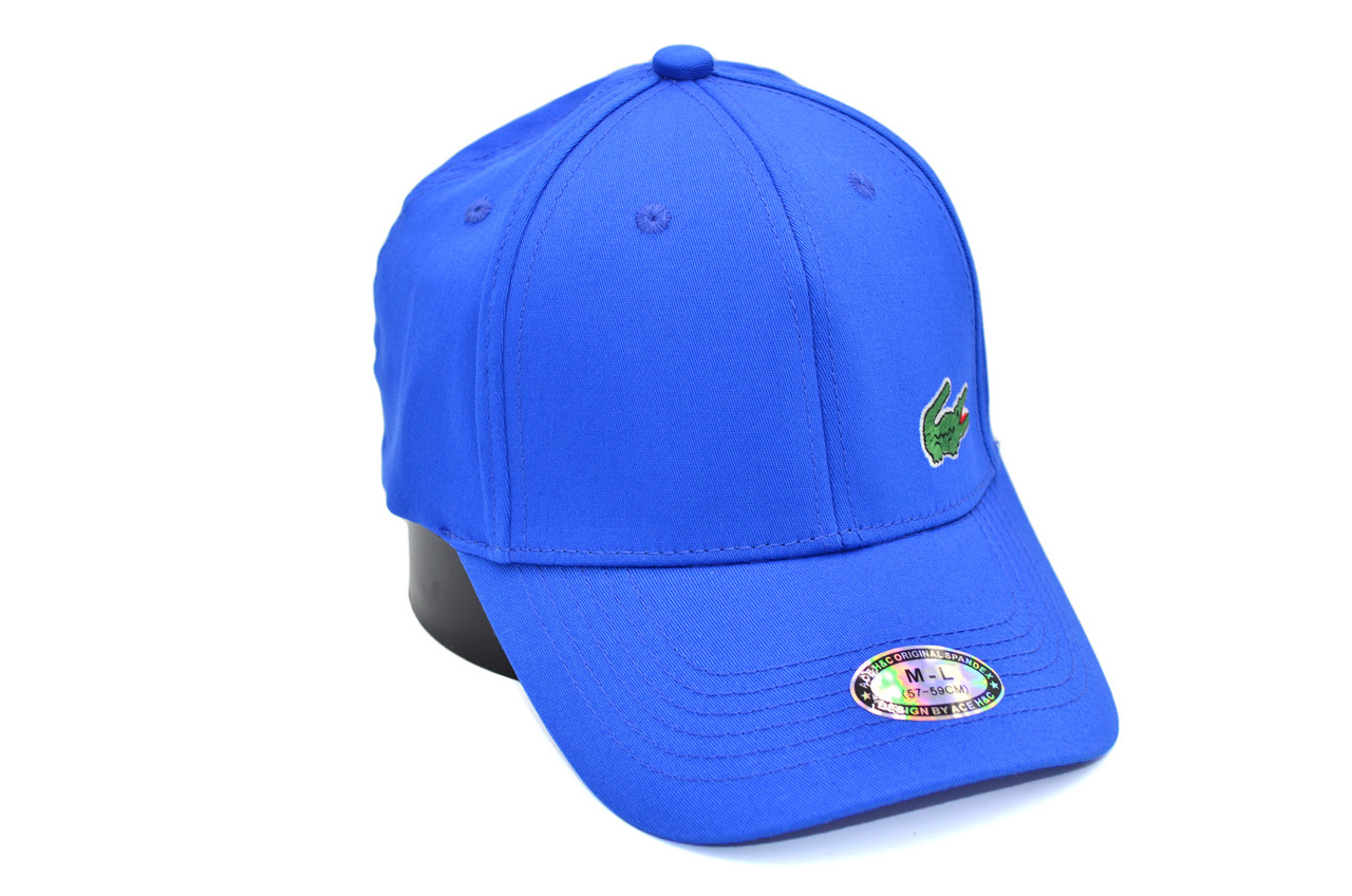 Кепка фулка Classic Lacoste 57-59 см синя (C 0919-291)